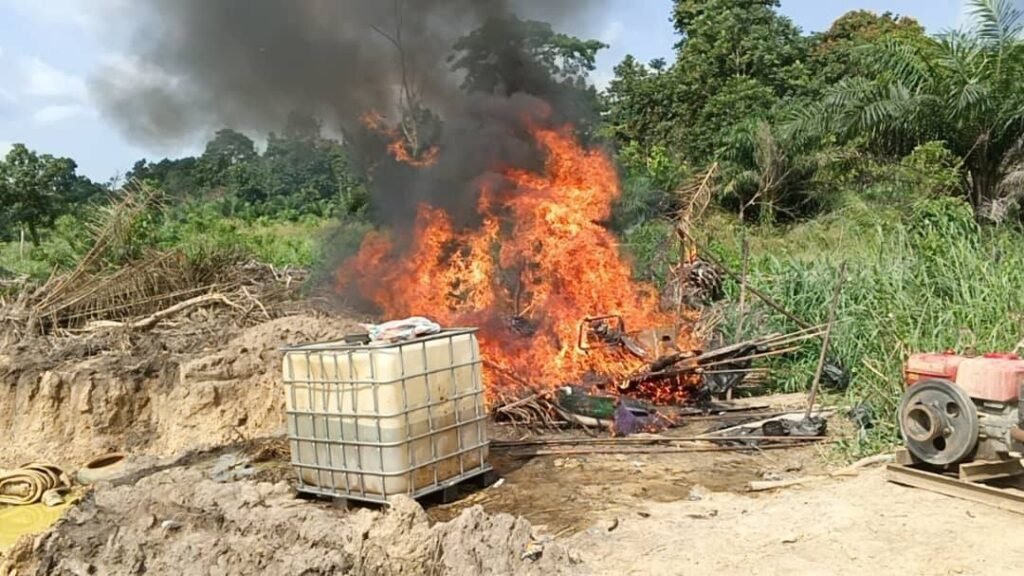 illegal miners in Ghana