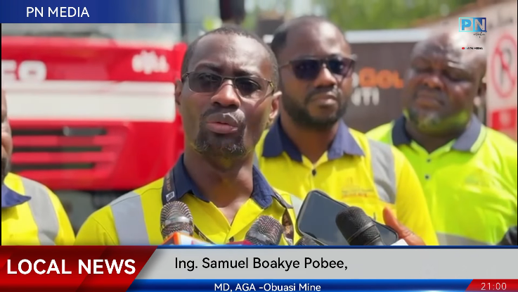 Ing. Samuel Boakye Pobee, Managing Director of AngloGold Ashanti Obuasi Mine